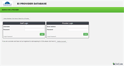 Desktop Screenshot of eiproviders.civicore.com