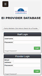Mobile Screenshot of eiproviders.civicore.com